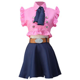 Elizabeth Liones Cosplay Costume Dress Outfits Halloween Carnival Suit